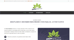 Desktop Screenshot of growgenetics.com